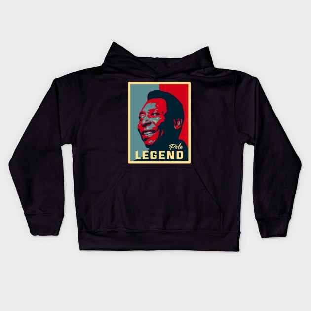 PELE HOPE STYLE Kids Hoodie by Tekate